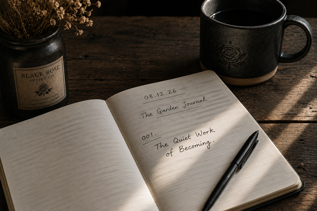 The Quiet Work of Becoming- Entry No. 001